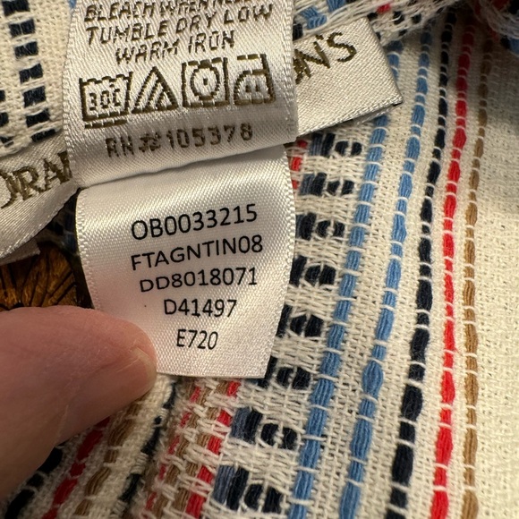 Draper's & Damon's Button Up Blazer/Jacket with Pockets, Medium, Multicolored - Picture 11 of 14